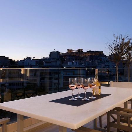 Ueber Lux 2 Bedroom New Penthouse With Acropolis View Athen Eksteriør billede