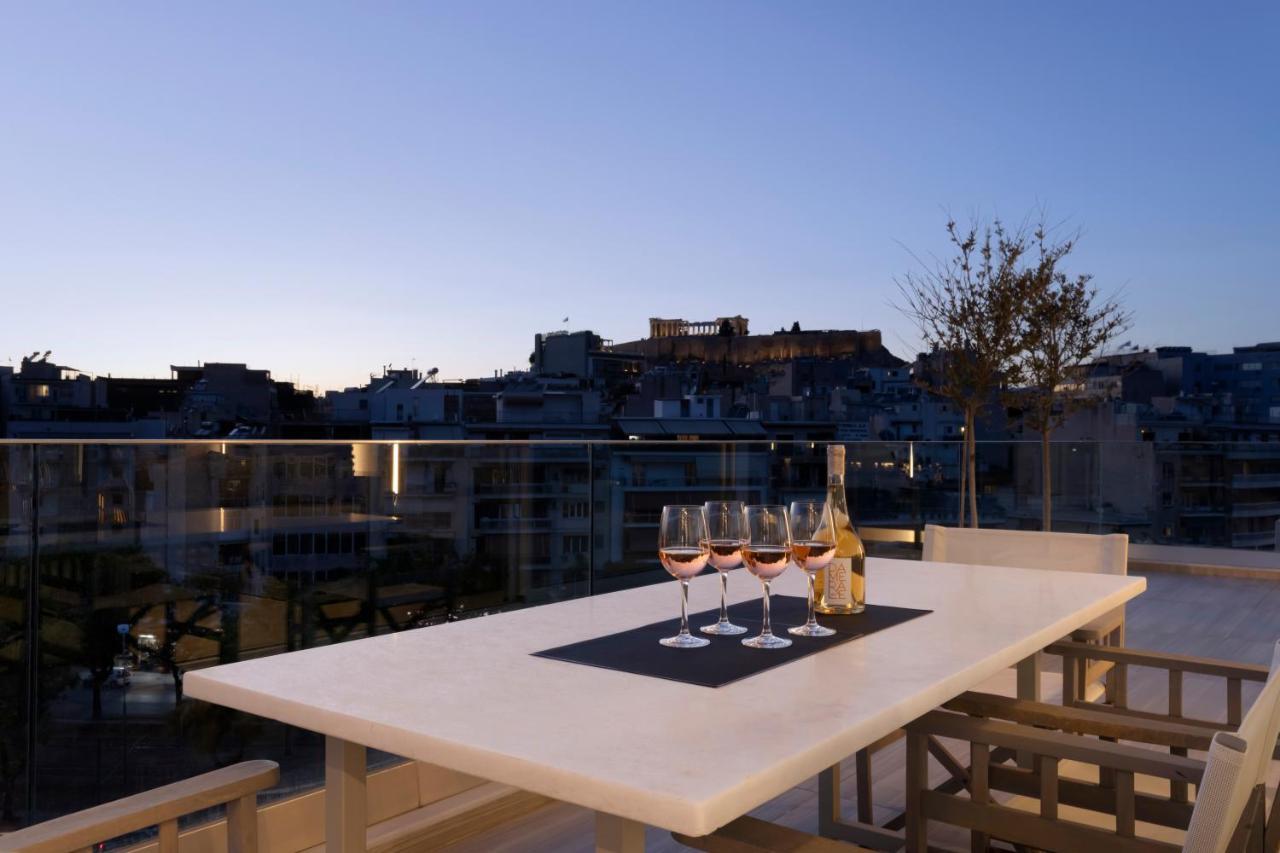 Ueber Lux 2 Bedroom New Penthouse With Acropolis View Athen Eksteriør billede