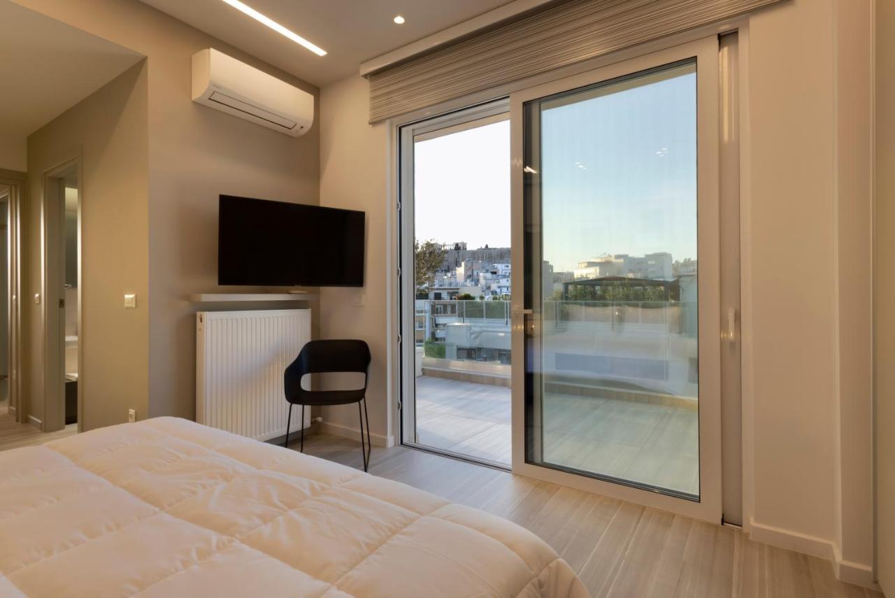 Ueber Lux 2 Bedroom New Penthouse With Acropolis View Athen Eksteriør billede