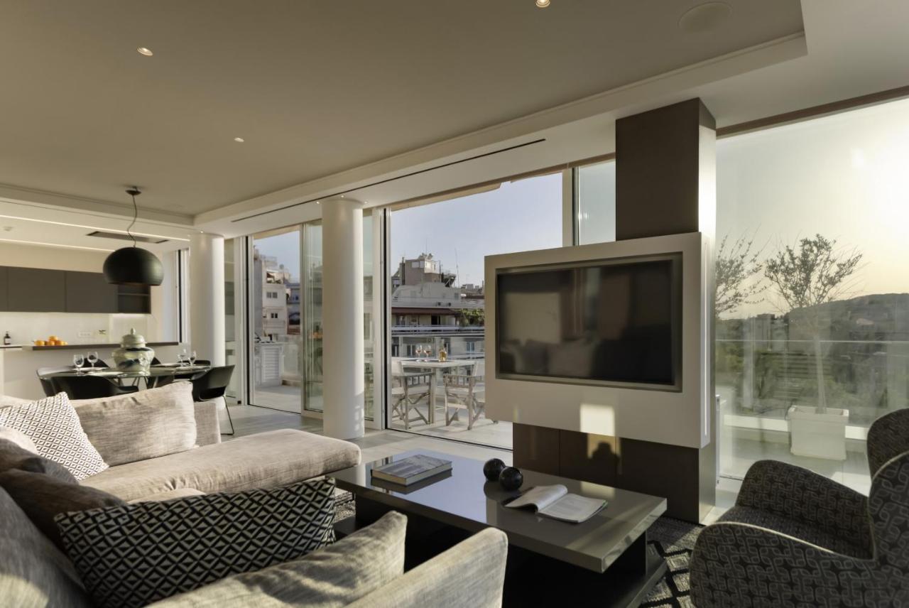 Ueber Lux 2 Bedroom New Penthouse With Acropolis View Athen Eksteriør billede