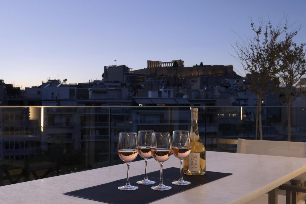 Ueber Lux 2 Bedroom New Penthouse With Acropolis View Athen Eksteriør billede
