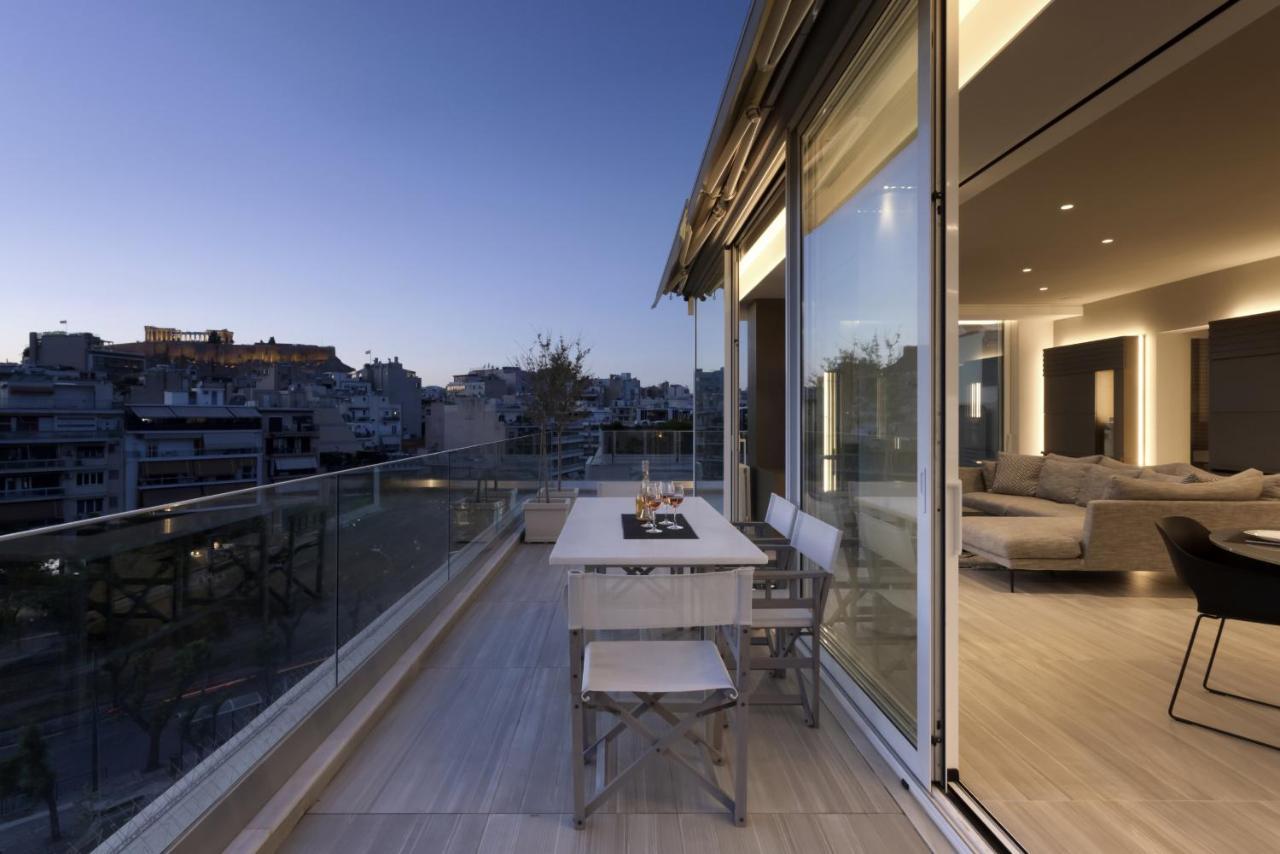 Ueber Lux 2 Bedroom New Penthouse With Acropolis View Athen Eksteriør billede
