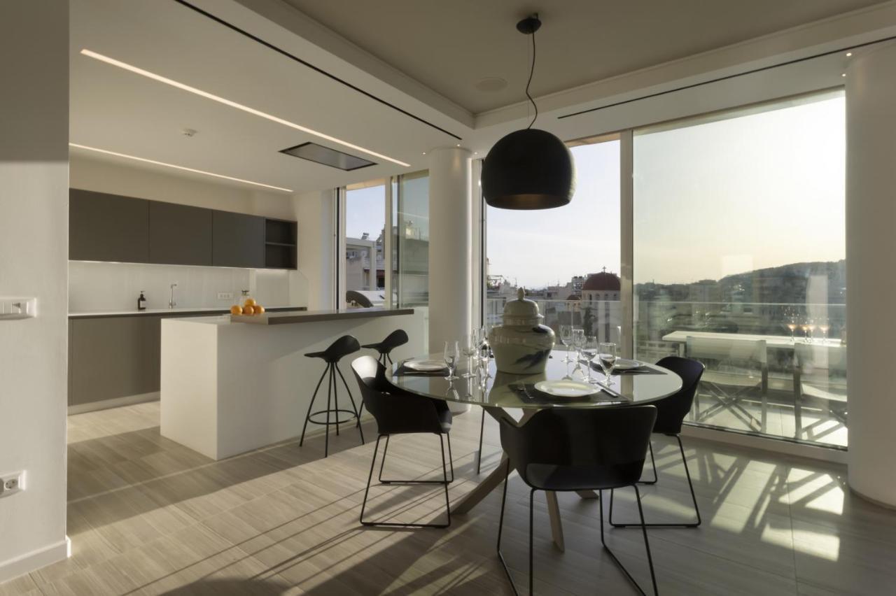 Ueber Lux 2 Bedroom New Penthouse With Acropolis View Athen Eksteriør billede